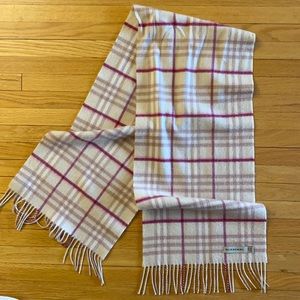 Burberry cashmere scarf